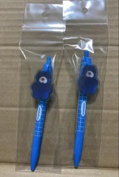 mojojojo　プレート付きボールペン　2本セット　黒　0.5 ボールペン