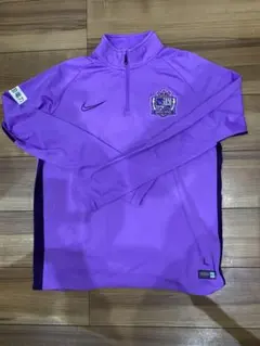 サンフレッチェ広島　支給品　ハーフジップジャージ