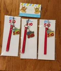 嵐 5×10tour 10-11TOUR ピンバッジ ストラップ まとめ売り