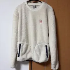 CHUMS フリースジャケット XL クリーム