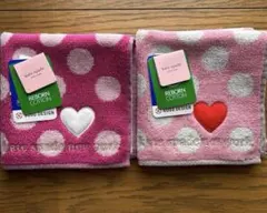 ケイトスペード　タオルハンカチ ２枚セット