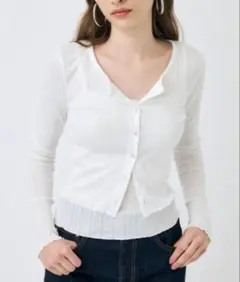 moussy カーディガン & キャミソール