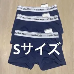 Calvin Kleinボクサーパンツ3枚セット紺色Sサイズコットンストのサムネイル