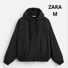 ZARA フードテクニカルジャケット　パーカー