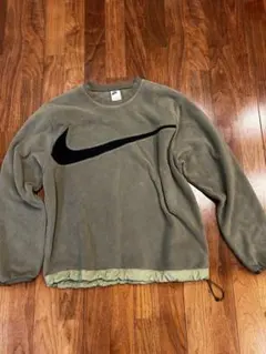 Nike フリースジャケット オリーブグリーン
