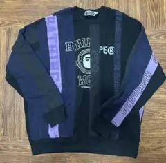 A BATHING APE クレイジーパターン スウェット XLのサムネイル