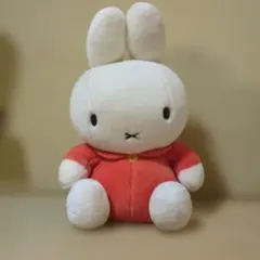 【美品です】セキグチ ミッフィー ぬいぐるみ 大きめ （43cm）　オレンジのサムネイル