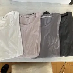 新品未使用品×UNIQLO×+Jコラボ×ノースリーブ 4点セット×Lサイズ