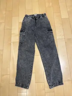 GLOBAL WORK カーゴパンツ 160cm ブラックのサムネイル