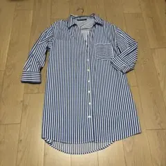ZARA ストライプシャツ