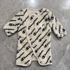 新品★70cm チャンピオン もこもこ ロンパース