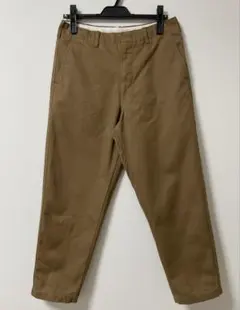 ユニクロU＊ワイドフィットテーパードアンクルチノ