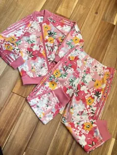 adidas HER 花柄ジャージ 100cm