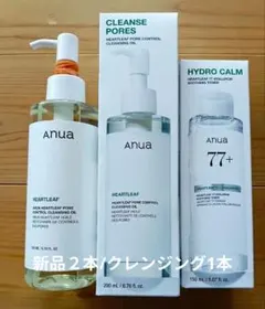 Anua ドクダミ 77 スージングトナー クレンジングオイル　3本セットのサムネイル
