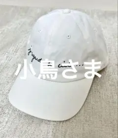 agnes b.×ADAM ET ROPE コラボ　レディースキャップ ホワイトのサムネイル