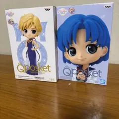 【新品未開封】セーラームーン - ウラヌス＆アミ・ミズノ フィギュア2体セット