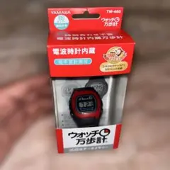 YAMASA TM-460 歩数計（腕時計）説明書・外箱付属