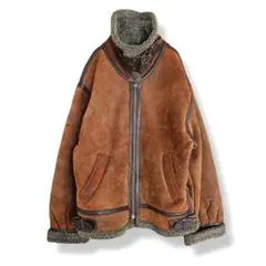 Vintage VICPEL zip-up mouton jacket B-3