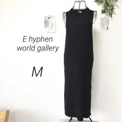 10031 E hyphen world gallery ニットワンピース M