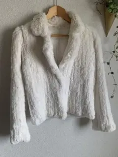 ラビットファー ファーコート