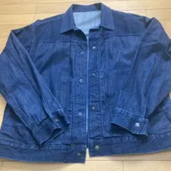 ダークブルーデニムジャケット Lサイズ