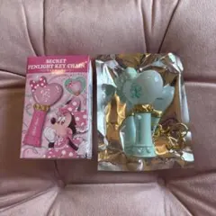 ディズニーストア ミニー ペンライトキーチェーン グリーン