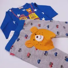 ミキハウス　ホットビスケッツ　Tシャツ　パンツ　セット　70cmのサムネイル