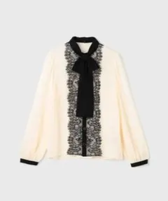 新品未使用　グレースコンチネンタル　レース付ブラウス38