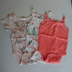 【USED】OLD NAVYロンパース3点セット