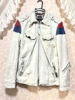 Schott☆超美品☆超希少☆Schott ワンスター 36 白 アメリカ製 