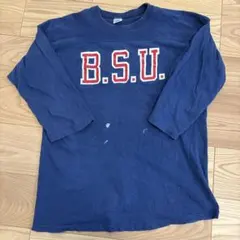 ジ*ー様 80sチャンピオン　バータグ　フットボールtシャツ