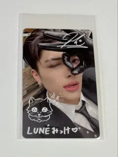 &TEAM 月狼 weverse ラキドロ トレカ マキ MAKI 手書きデコ