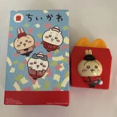 ちいかわ マクドナルド ハッピーセット うさぎのシールディスペンサー