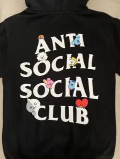 Anti Social Social Club BT21 パーカー