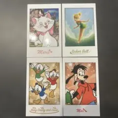 ディズニー キャラポトレ 4枚セット