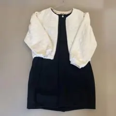 【美品】petit main120㎝ フォーマルワンピースセット