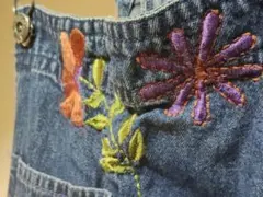 denimオーバーオール M