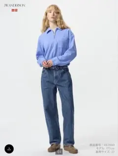 JW ANDERSON バギージーンズ 67 Blue サイズ23