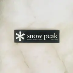 スノーピーク snow peak ステッカー シール ロゴ キャンプ ギアのサムネイル