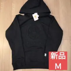 SUPERMARIO スーパーマリオ パーカー ブラック Мサイズ エンボス