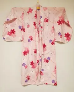 ミキハウス 浴衣 ピンク 桜 うさぎ柄のサムネイル