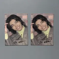 武知海青　フォトカード　シクレ