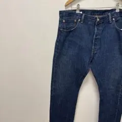 LEVI’S 리바이스 데님 팬츠 인디고 블루 501 버튼 플라이