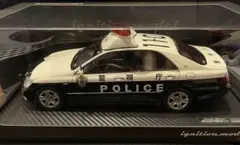 タミヤXBメーカー完成品TT01-Eシャーシ ゼロクラウンパトカー走行フル