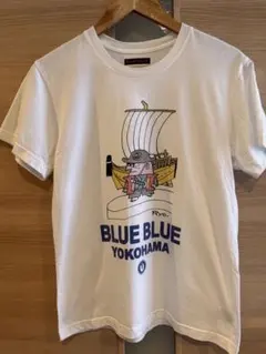 週末sale!BLUE /BLUE 半袖Tシャツ　フリーサイズのサムネイル