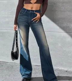 y2kデニム ローライズ　デニム　ジーンズ　フレア　y2k 平成