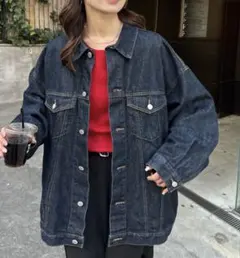 DISCOAT USコットンデニムビッグGジャン