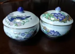 錦松梅　蓋つき小鉢2個セットのサムネイル