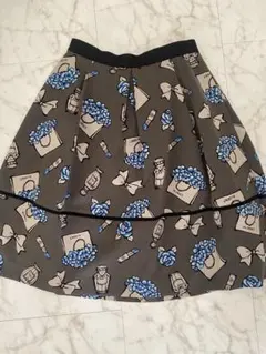 M'S GRACY 花柄スカート 38サイズ