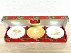 COACH クリスマスモチーフ 小皿 3枚セット　ノベルティ　コーチ　非売品